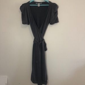 Classic Diane von Furstenberg wrap dress silk and wool